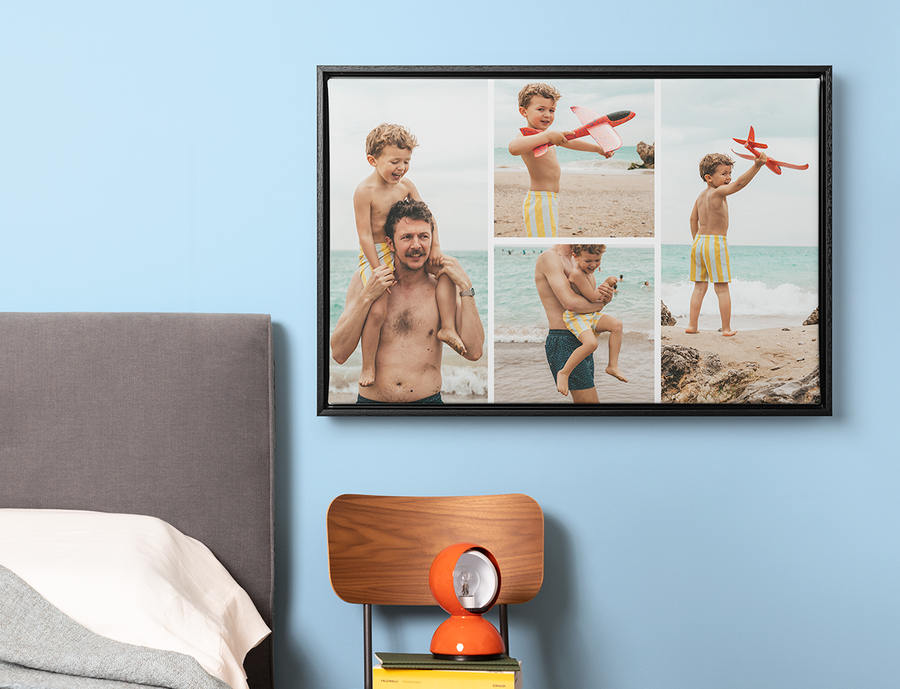 Idées cadeaux fête des pères pêle mêle mural