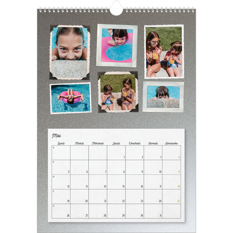 Collection de photos Calendrier photo A3 Collection de photos Calendrier photo A3