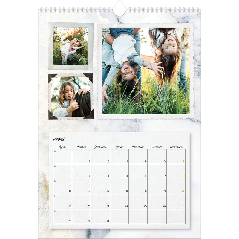 Collection de photos | Calendrier photo A3