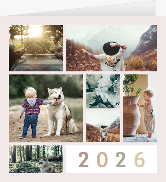 Carte de voeux 2022 personnalisée avec photos Carte de voeux » Carte de bonne année 2022 | MonAlbumPhoto